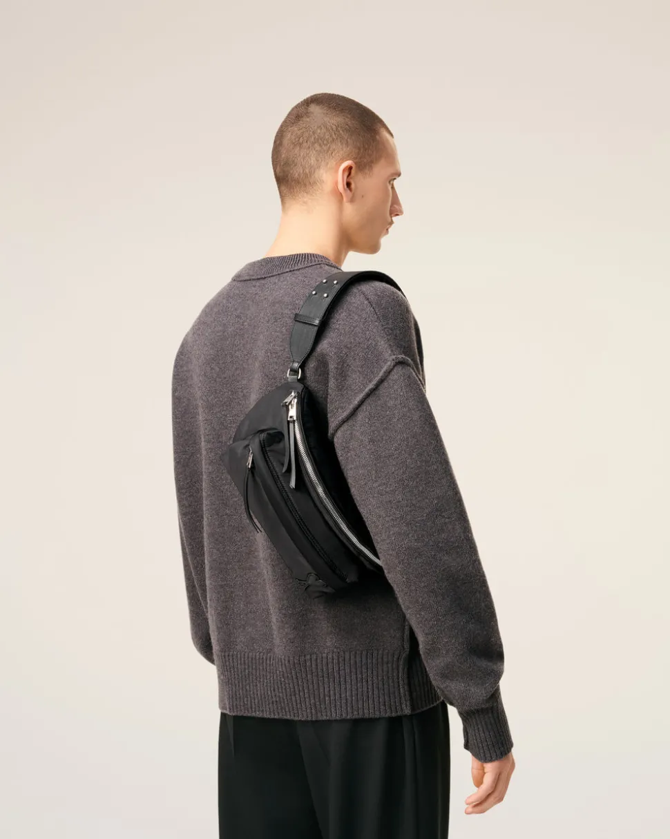 Banane Noire Marcel En Nylon Ouatiné