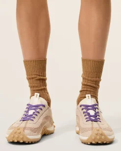 Baskets Mirage En Mesh Blanc