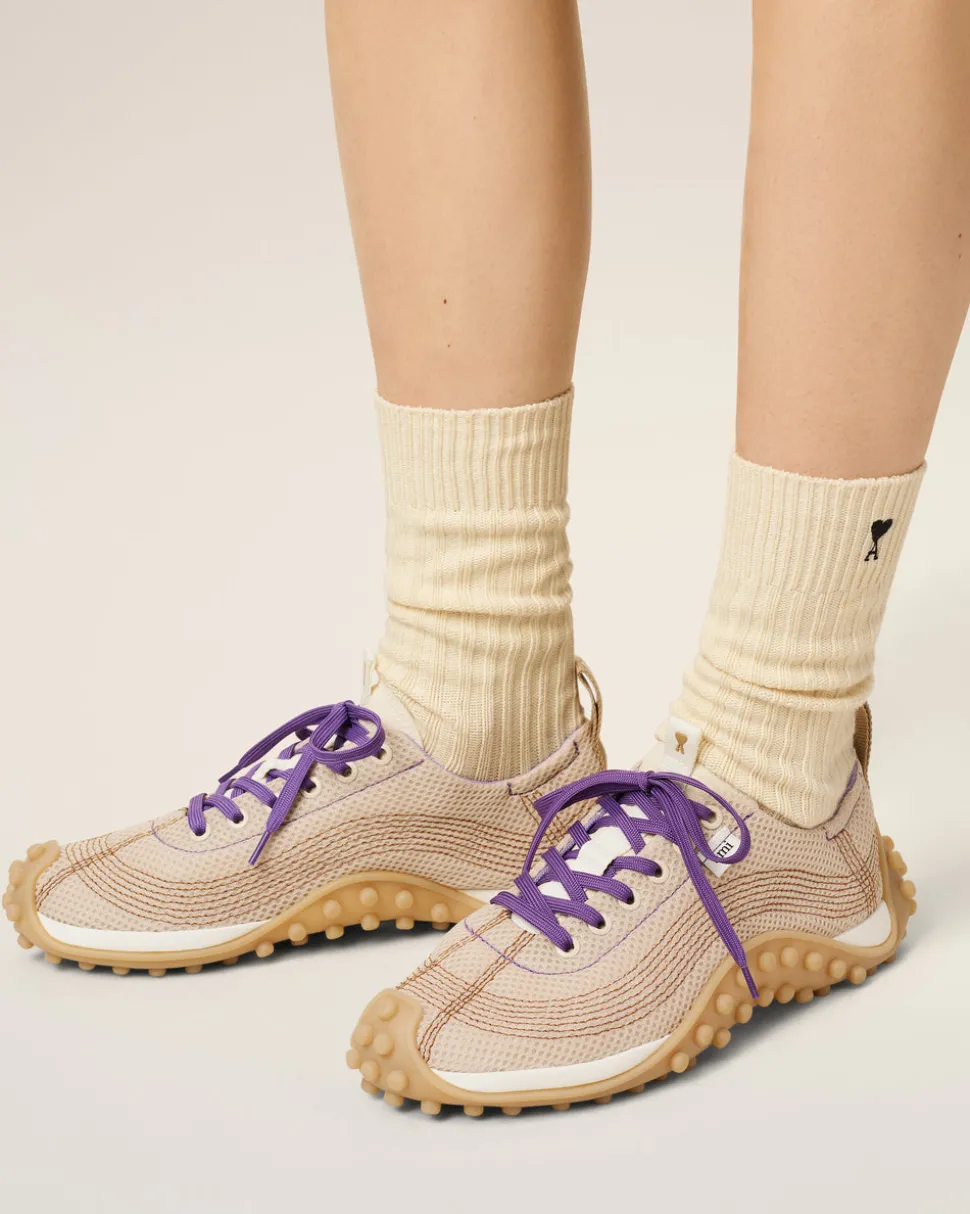 Baskets Mirage En Mesh Blanc