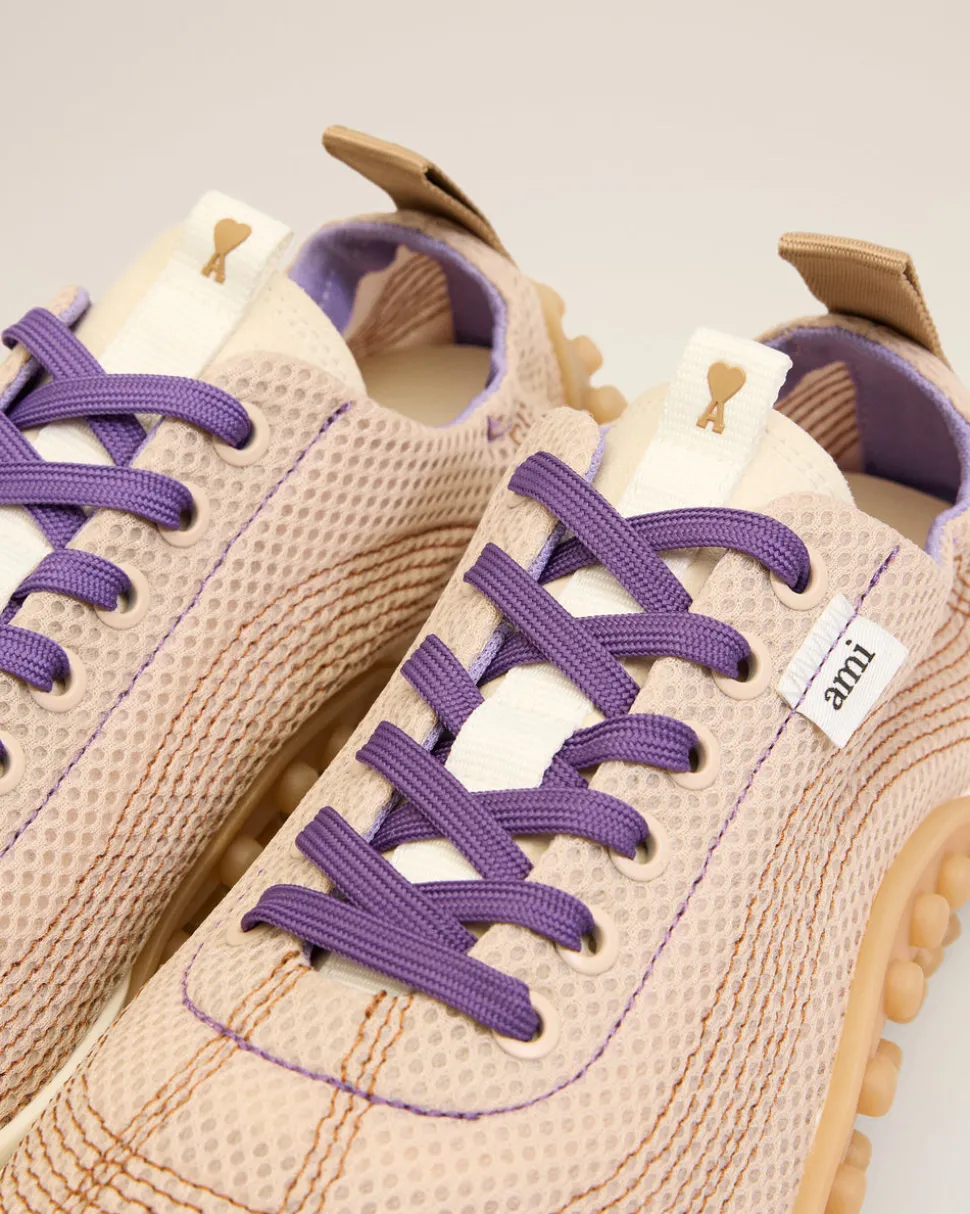 Baskets Mirage En Mesh Blanc