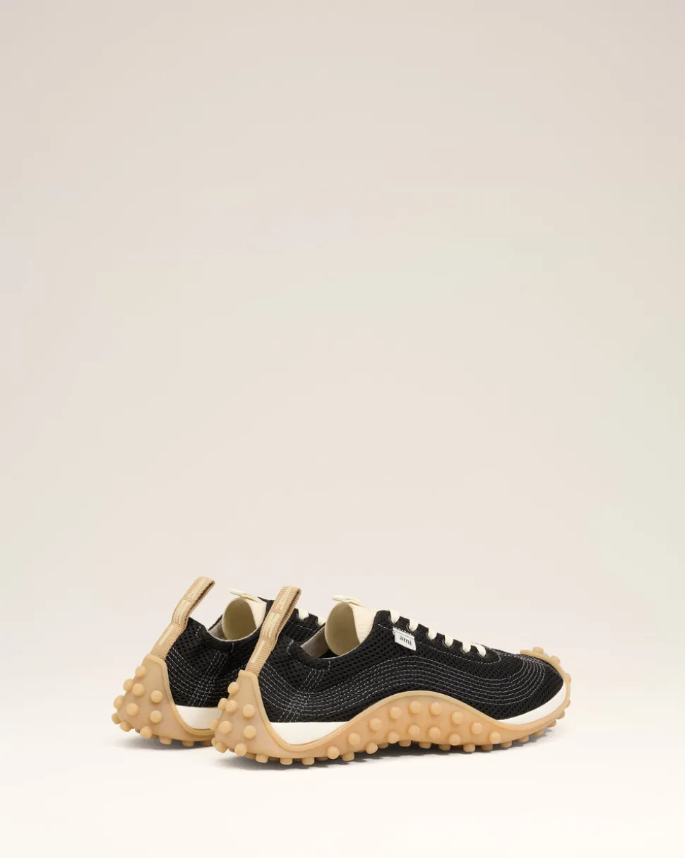 Baskets Mirage En Mesh Noir