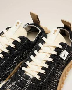 Baskets Mirage En Mesh Noir