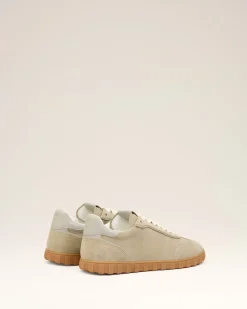 Baskets Step Grises Basses En Cuir