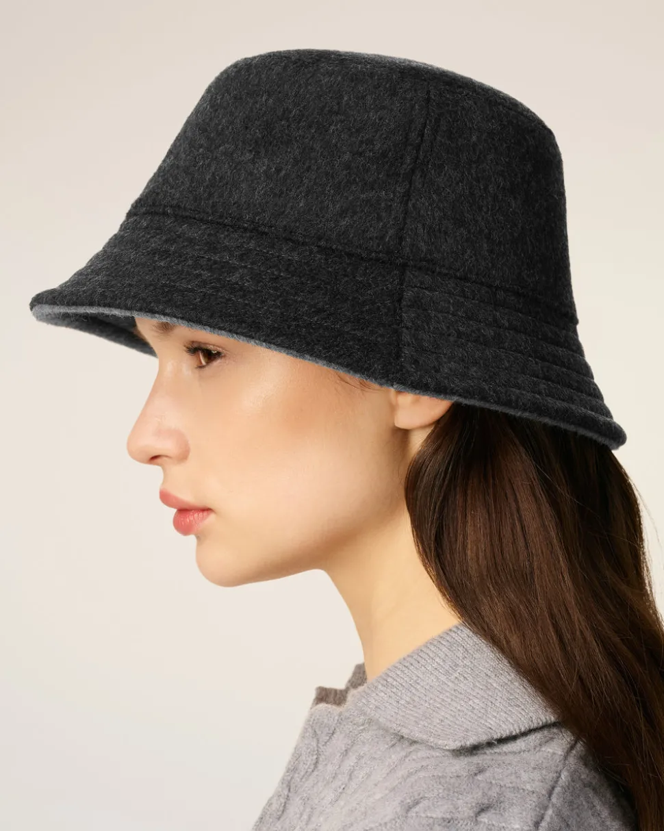 Bob Noir Ami De Coeur Embossé En Laine