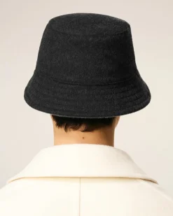 Bob Noir Ami De Coeur Embossé En Laine