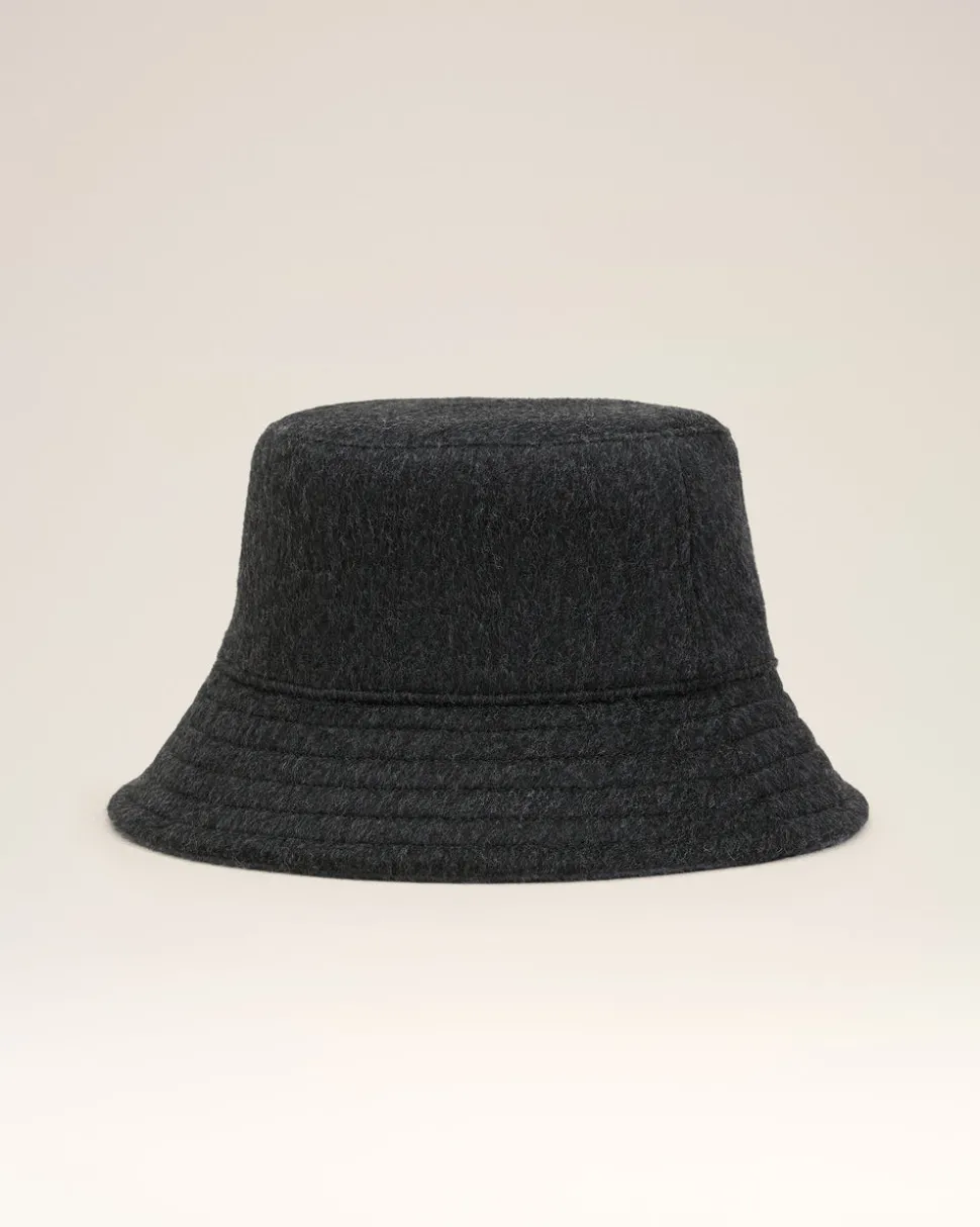 Bob Noir Ami De Coeur Embossé En Laine