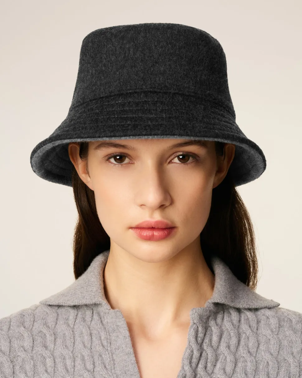 Bob Noir Ami De Coeur Embossé En Laine