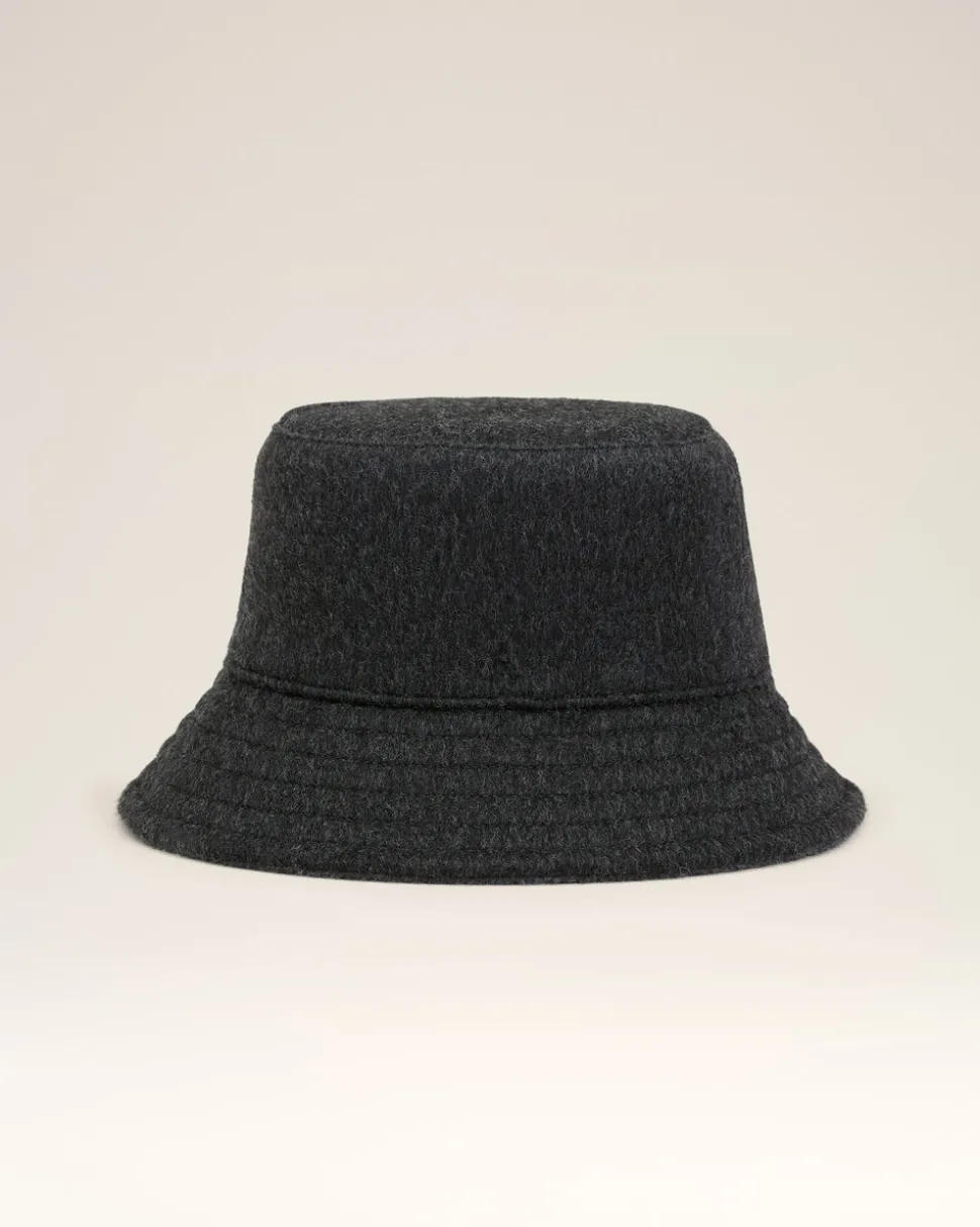 Bob Noir Ami De Coeur Embossé En Laine