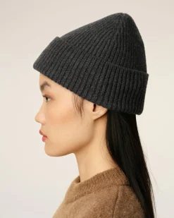 Bonnet Gris Ami De Coeur En Laine
