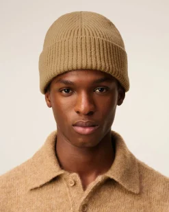 Bonnet Marron Ami De Coeur En Laine