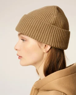 Bonnet Marron Ami De Coeur En Laine