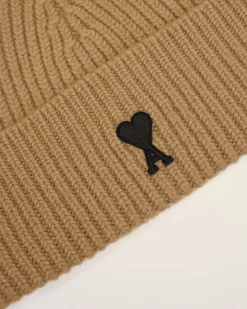 Bonnet Marron Ami De Coeur En Laine