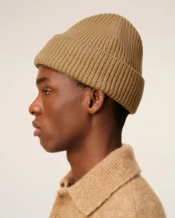 Bonnet Marron Ami De Coeur En Laine