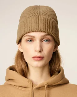 Bonnet Marron Ami De Coeur En Laine