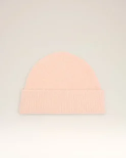 Bonnet Rose Ami De Coeur En Alpaga Rayé