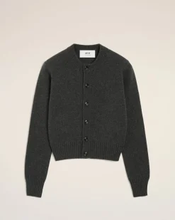 Cardigan Noir Ami De Coeur En Cachemire