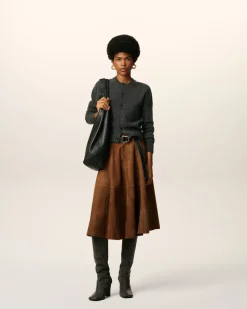 Cardigan Noir Ami De Coeur En Cachemire