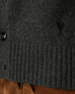 Cardigan Noir Ami De Coeur En Cachemire