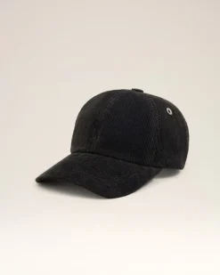 Casquette Noire Broderie Ami De Coeur Velours En Coton