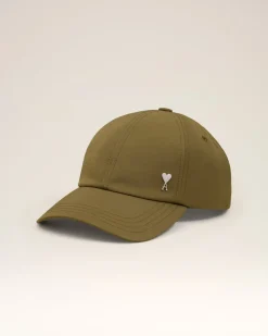 Casquette Verte Ami De Coeur En Serge De Nylon