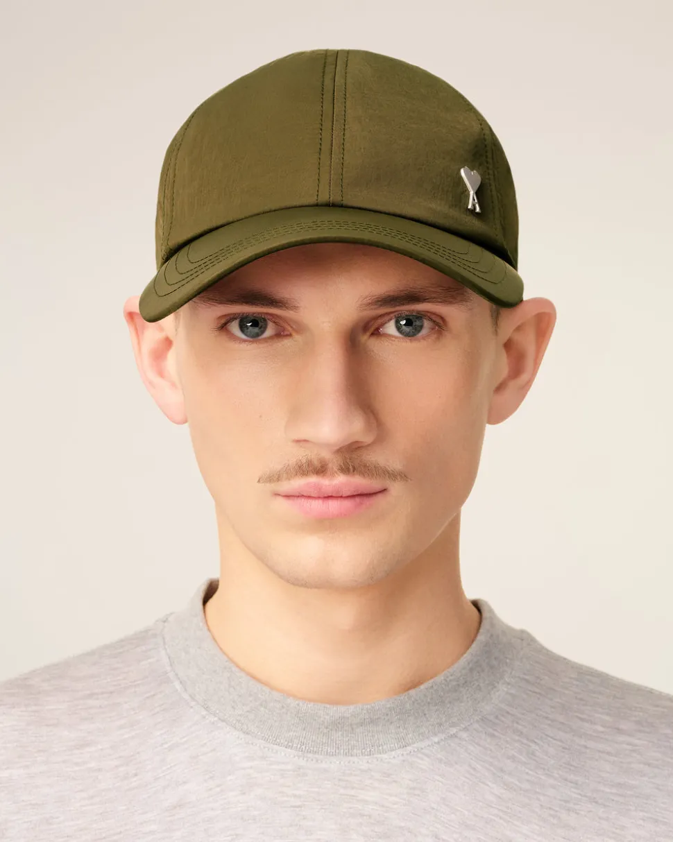 Casquette Verte Ami De Coeur En Serge De Nylon