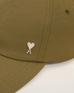 Casquette Verte Ami De Coeur En Serge De Nylon