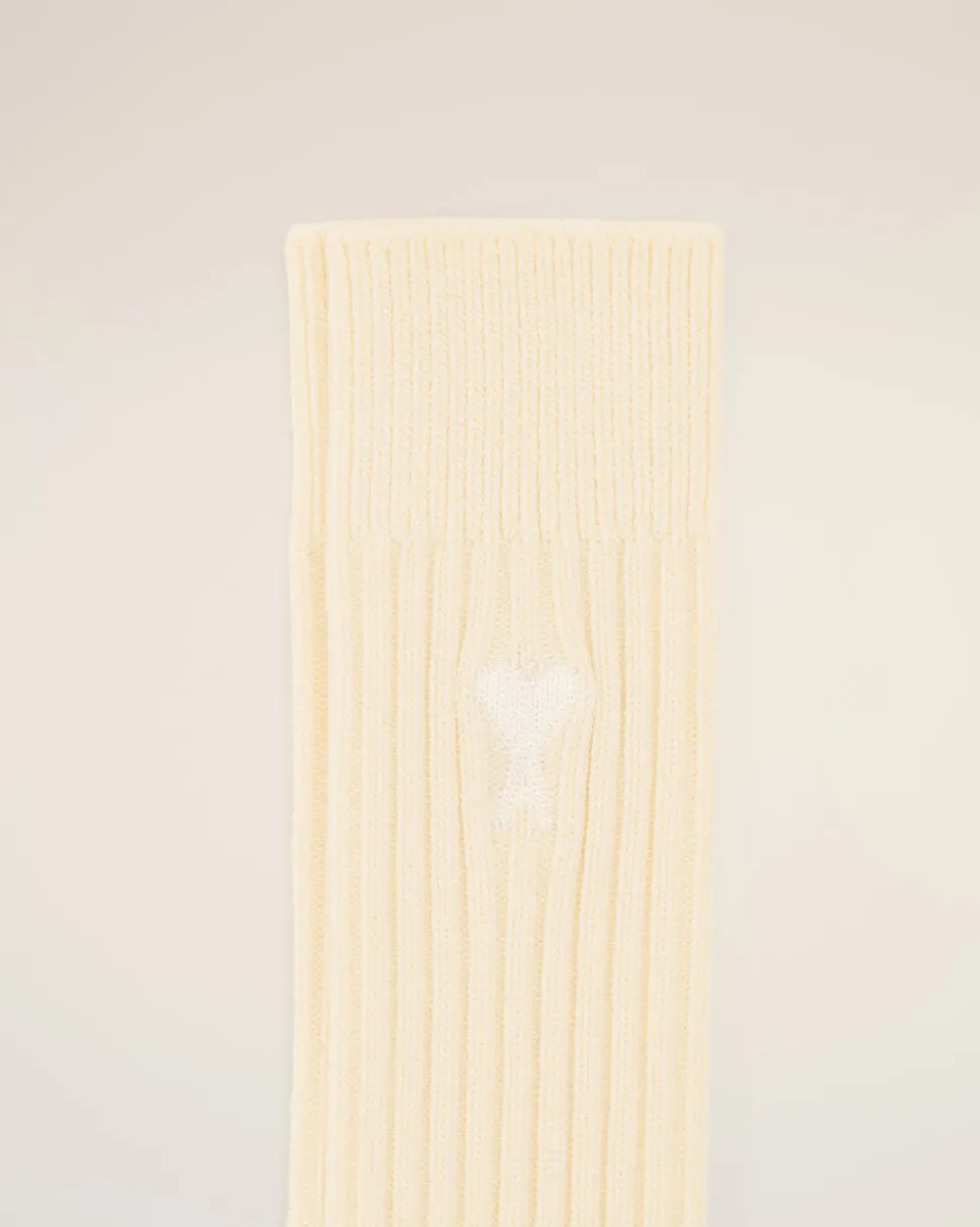 Chaussettes Beiges Ami de Coeur En Coton