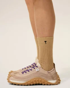 Chaussettes Marron Ami De Coeur En Coton