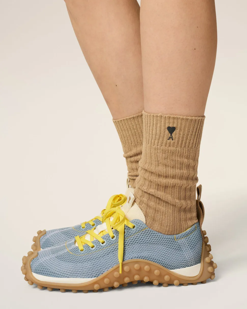 Chaussettes Marron Ami De Coeur En Coton