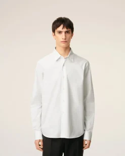 Chemise Blanche Tailor En Popeline De Coton