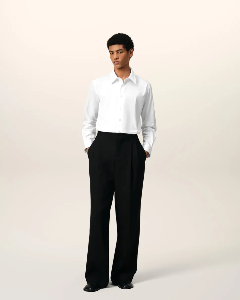 Chemise Classique Blanche Ami de Coeur En Coton