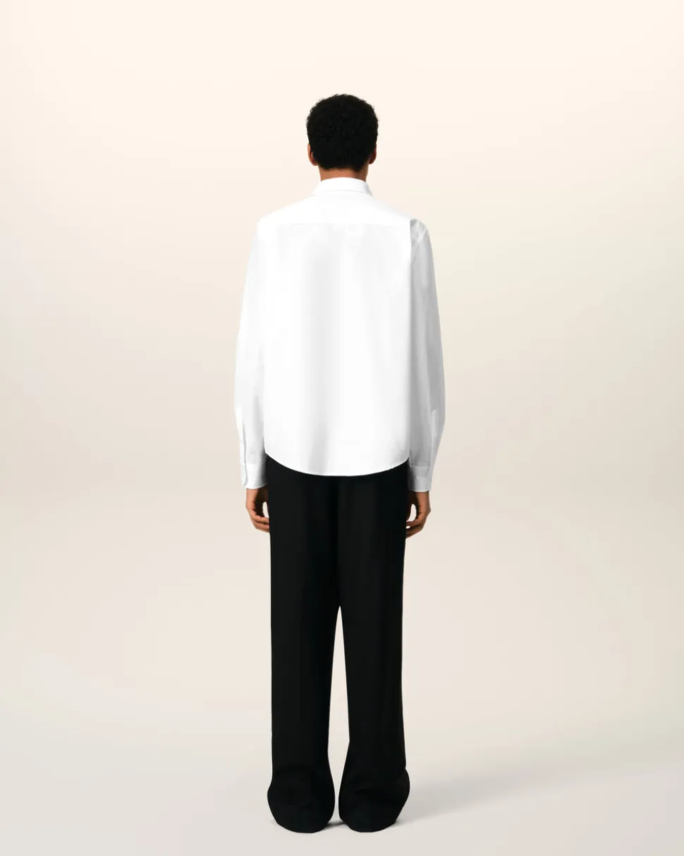 Chemise Classique Blanche Ami de Coeur En Coton