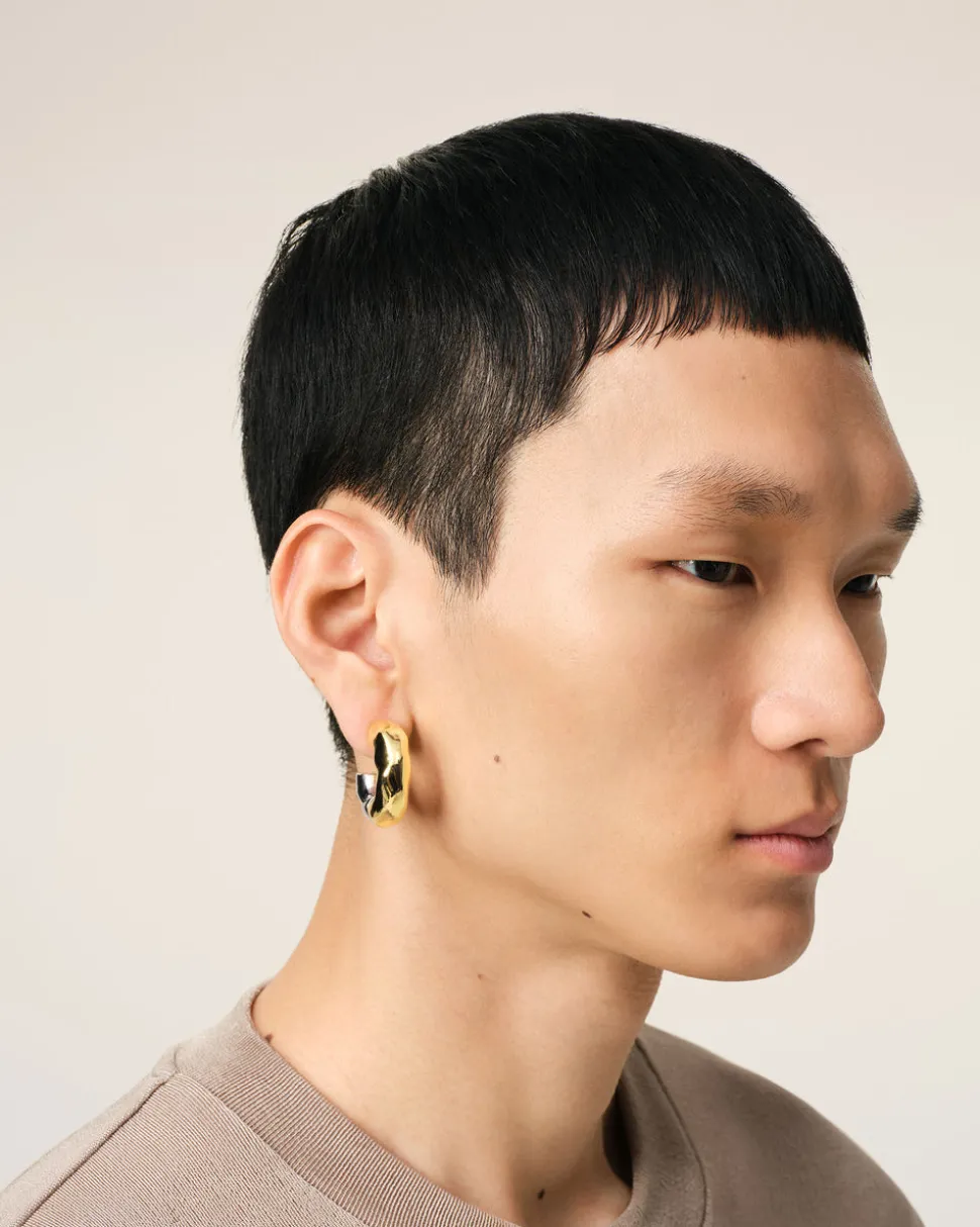 Créoles Dune Or En Laiton