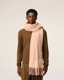 Echarpe Rose Ami De Coeur En Alpaga