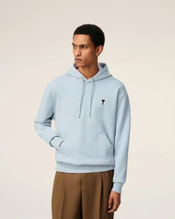 Hoodie Bleu Ami De Coeur En Coton