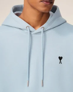 Hoodie Bleu Ami De Coeur En Coton