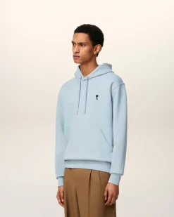 Hoodie Bleu Ami De Coeur En Coton
