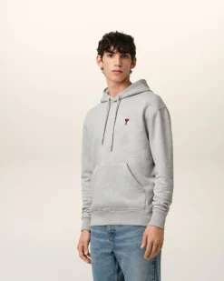 Hoodie Gris Ami de Coeur En Coton