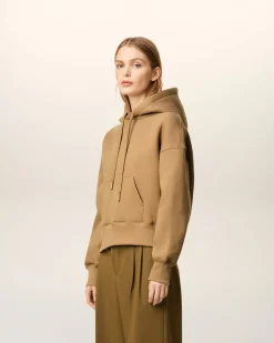 Hoodie Marron Ami De Coeur En Coton