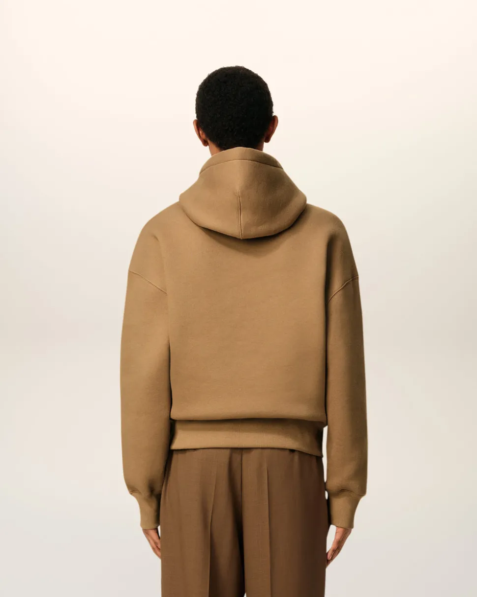 Hoodie Marron Ami De Coeur En Coton