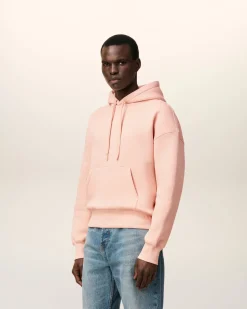 Hoodie Rose Ami De Coeur En Coton