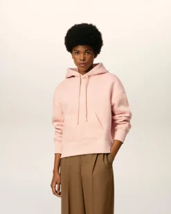 Hoodie Rose Ami De Coeur En Coton