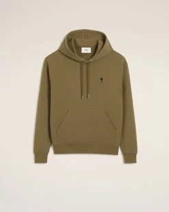 Hoodie Vert Ami De Coeur En Coton