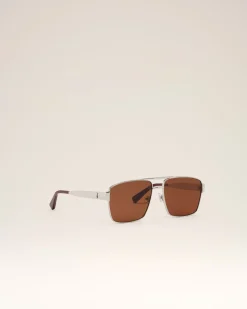 Lunettes De Soleil 75007 En Acie Argent