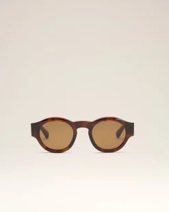 Lunettes De Soleil 75002 Marron En Acétate