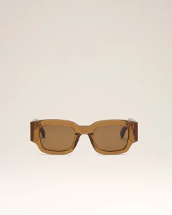 Lunettes De Soleil 75001 Marron En Acétate