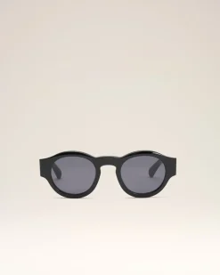 Lunettes De Soleil 75002 Noires En Acétate