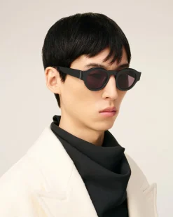 Lunettes De Soleil 75002 Noires En Acétate