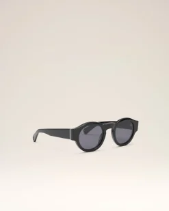 Lunettes De Soleil 75002 Noires En Acétate