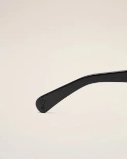 Lunettes De Soleil 75006 Noires En Acétate